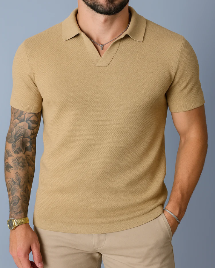 Victus V-Knitted Polo