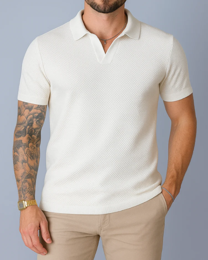 Victus V-Knitted Polo