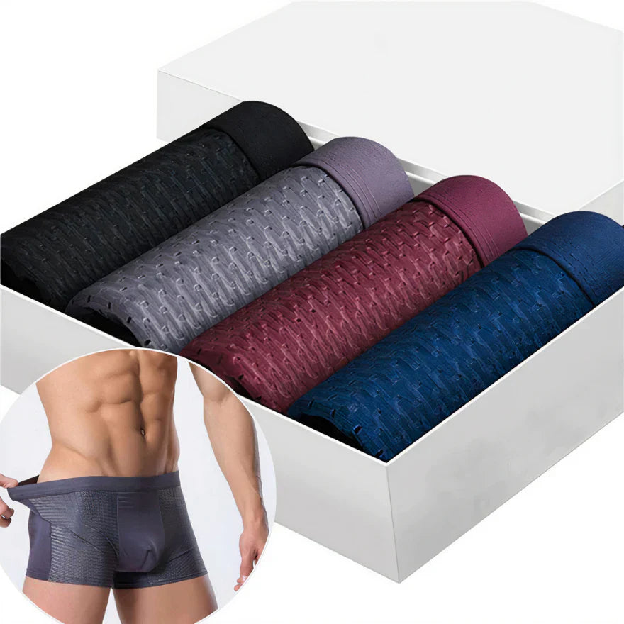 BAMBOO FIBER BOXER (5-PACK)